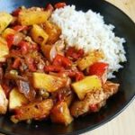 Poulet à l’ananas et aux légumes