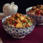 Curry de légumes aux pois chiches & lait de coco