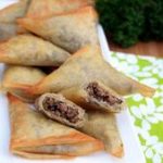 Samoussas au boeuf épicé - Amandine Cooking
