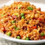 Riz cantonnais aux lardons facile et rapide