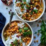 Curry Thaï Végétalien à la Patate Douce et Pois Chiche Croquants !
