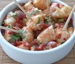 Crevettes marinées à l'heure de l'apéritif... - Recette Ptitchef