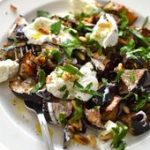 Simple comme une salade d'aubergines rôties aux épices ⋆ La cuisine c'est simple