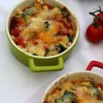 Gratin de courgettes et tomates au parmesan - Amandine Cooking