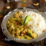 Poulet au lait de coco,curry & citron vert