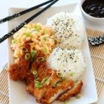 Hawaiian Style Chicken Katsu with Mac Salad | Dash of Savory