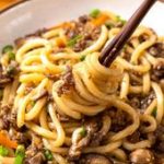 Easy Bulgogi Beef Udon Stir Fry