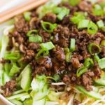 Salade au Boeuf Sauté, Soja, Gingembre et Curry - Food for Love