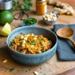 Carottes râpées à l'Indienne, une recette aux mille parfums