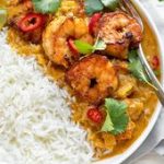 Coconut Curry Shrimp | The Cozy Apron