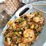 Riz sauté aux crevettes