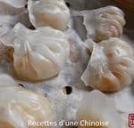 Raviolis aux crevettes à la vapeur : Haa Gaau  蝦餃