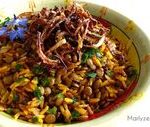 Mujaddara : riz aux lentilles à la libanaise