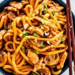 Hoisin Chicken Udon Noodles