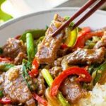 Black Pepper Beef Stir Fry (黑椒牛柳)