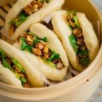 Gua bao au porc confit