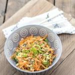 Salade concombre/carottes à la thaïlandaise