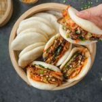 Gao Bao au poulet frit - Le bao, la petite brioche qui nous régale - Elle à Table