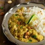 Poulet au lait de coco,curry & citron vert