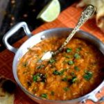 Dhal de lentilles corail au lait de coco & Curry