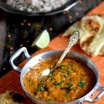 Dhal de lentilles corail au lait de coco & Curry