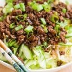 Salade au Boeuf Sauté, Soja, Gingembre et Curry - Food for Love