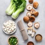 Bok Choy & Wild Mushroom Soba Noodle Soup - The Simple Veganista