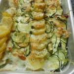 gratin de courgettes § pommes de terre - c'est pas d'la tarte
