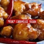 Porc caramélisé vegan