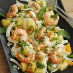 SALADE RAFRAICHISSANTE, FENOUIL, ANANAS, MANGUE, MENTHE, CORIANDRE - On a faim > bien, bio et bon.