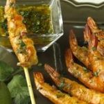 Crevettes grillées au gingembre