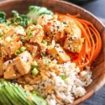 Thai Peanut Tofu Buddha Bowl - My Fresh Perspective