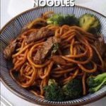 Chinese Beef & Broccoli Noodles