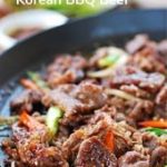 Bulgogi (Korean BBQ Beef)