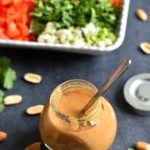 Vinaigrette asiatique au beurre de cacahuètes