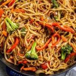 Veggie Lo Mein + Video (Under 30 Minutes)
