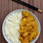 Curry de poulet au lait de coco et cacahuètes - Amandine Cooking