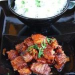 MIJOTÉ DE PORC AU CARAMEL DE COCO ET RÉSULTAT DU CONCOURS HAMBURGERS