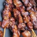 Idées recette Brochette de poulet au miel et à la sauce soja