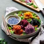 Black Bean Tofu Rainbow Dumplings - Full of Plants