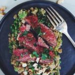 Salade de quinoa au boeuf, sauce bobun - Meg&cook