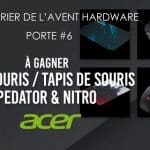Acer - Calendrier de l'Avent Hardware : des ensembles Souris / Tapis de souris Acer à gagner