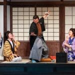 La pice de thtre de Mo Yan Adieu, ma concubine joue sur la scne du Thtre d'art populaire de Pkin —...