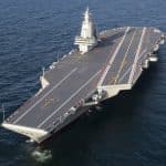 le porte-avions Fujian achve ses premiers essais en mer — Chine Informations