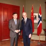 Le plus haut lgislateur chinois rencontre le Premier ministre norvgien — Chine Informations