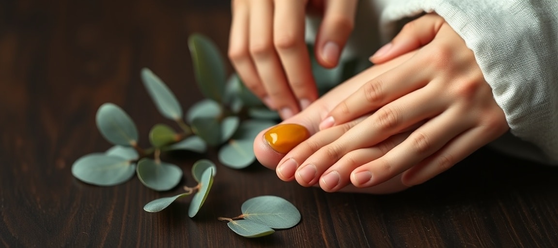Application sous les pieds : le geste exact